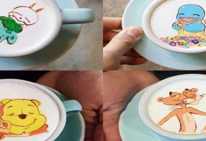Beda dari Latte Art Biasa, 9 Kreasi Kopi Ini Memukau Abis!